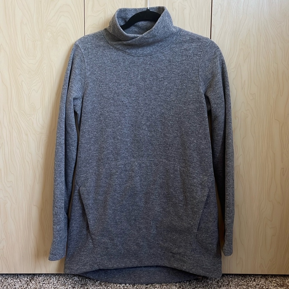 Duluth trading women’s size extra small fleece, cowl, neck sweatshirt